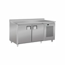 [MR145/2] Mostrador Refrigerado 1,45 mts - 2 Puertas - Int/Ext Ac. Inox. Equipo 1/3 HP