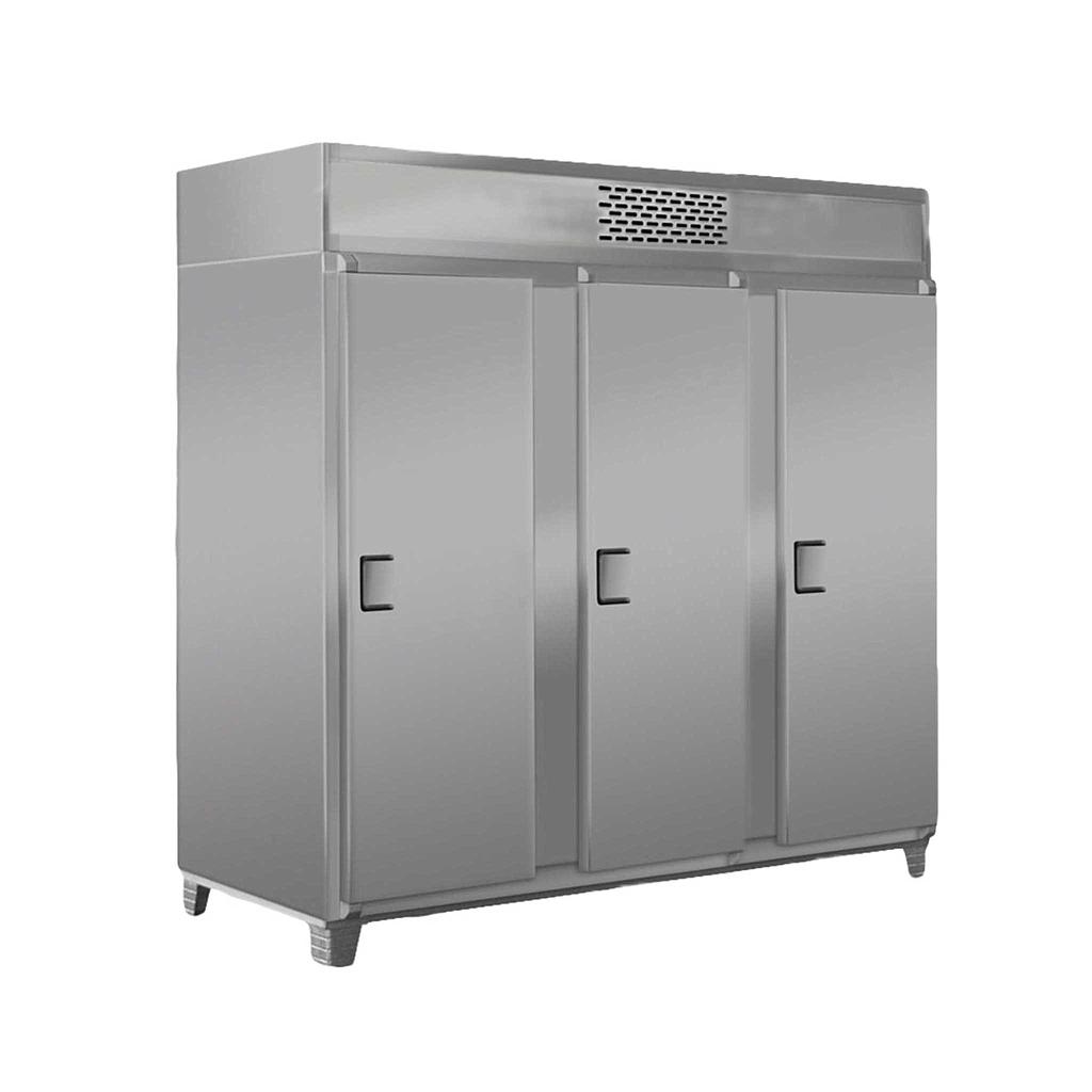 Heladera Comercial Almacenera - 3 Puertas Largas - Equipo 1/2 HP