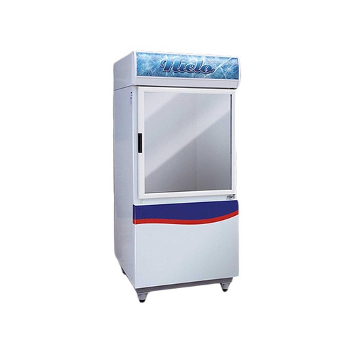 [HBHPV900] Heladera para bolsa de Hielo con Puerta de Vidrio - Para 80 bolsas de 3kg - Equipo de 1/3 HP