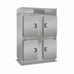[HCA4C] Heladera Comercial Almacenera - 4 Puertas Cortas - Equipo 1/3 HP