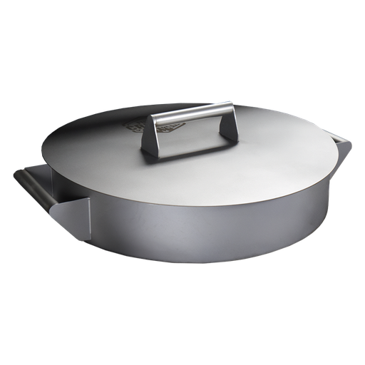 [DISCO400100] Disco y Tapa de Acero Inoxidable 400x100mm